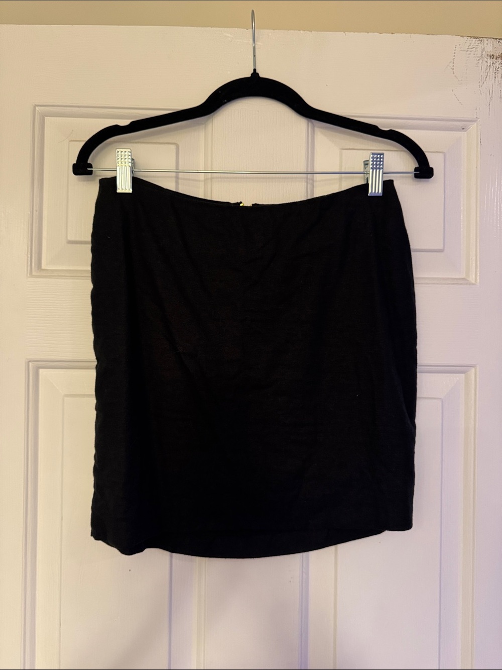 All Things Golden Black Mini Skirt Medium